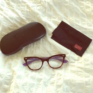 Ray-ban cat eye style glasses
